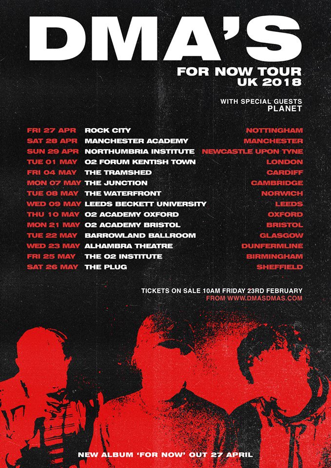 dmas uk tour 2018