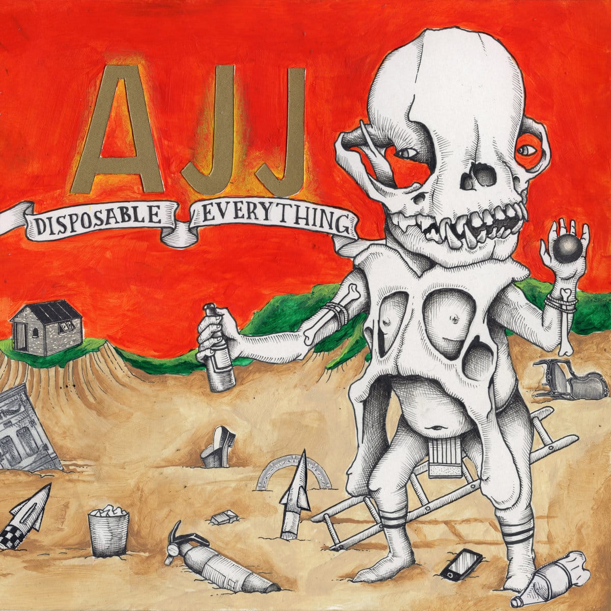 AJJ - Disposable Everything artwork