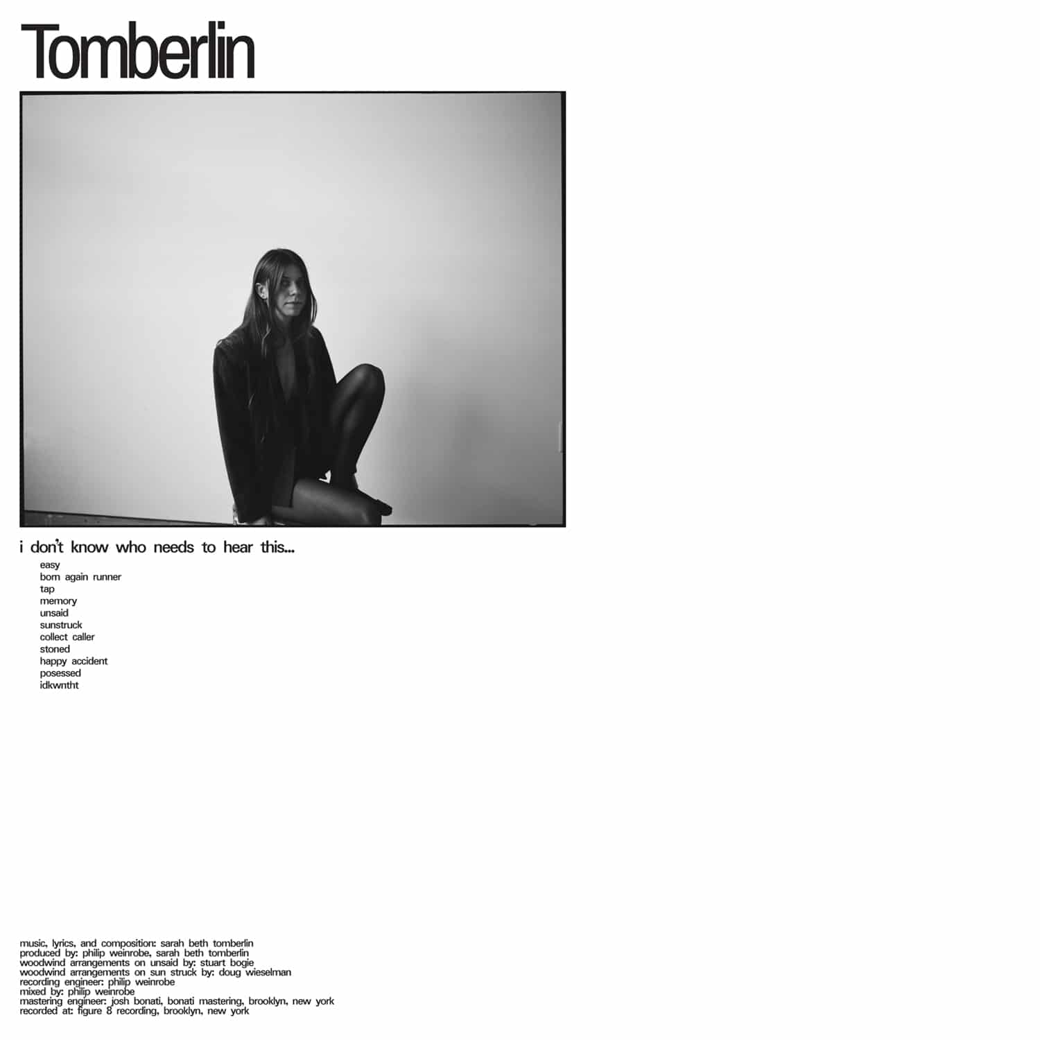 Tomberlin album artwork