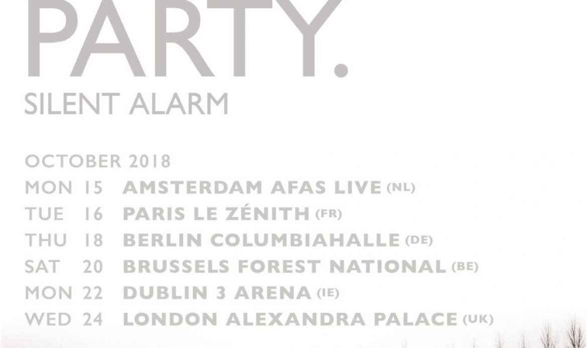 bloc party silent alarm anniversary tour 2018