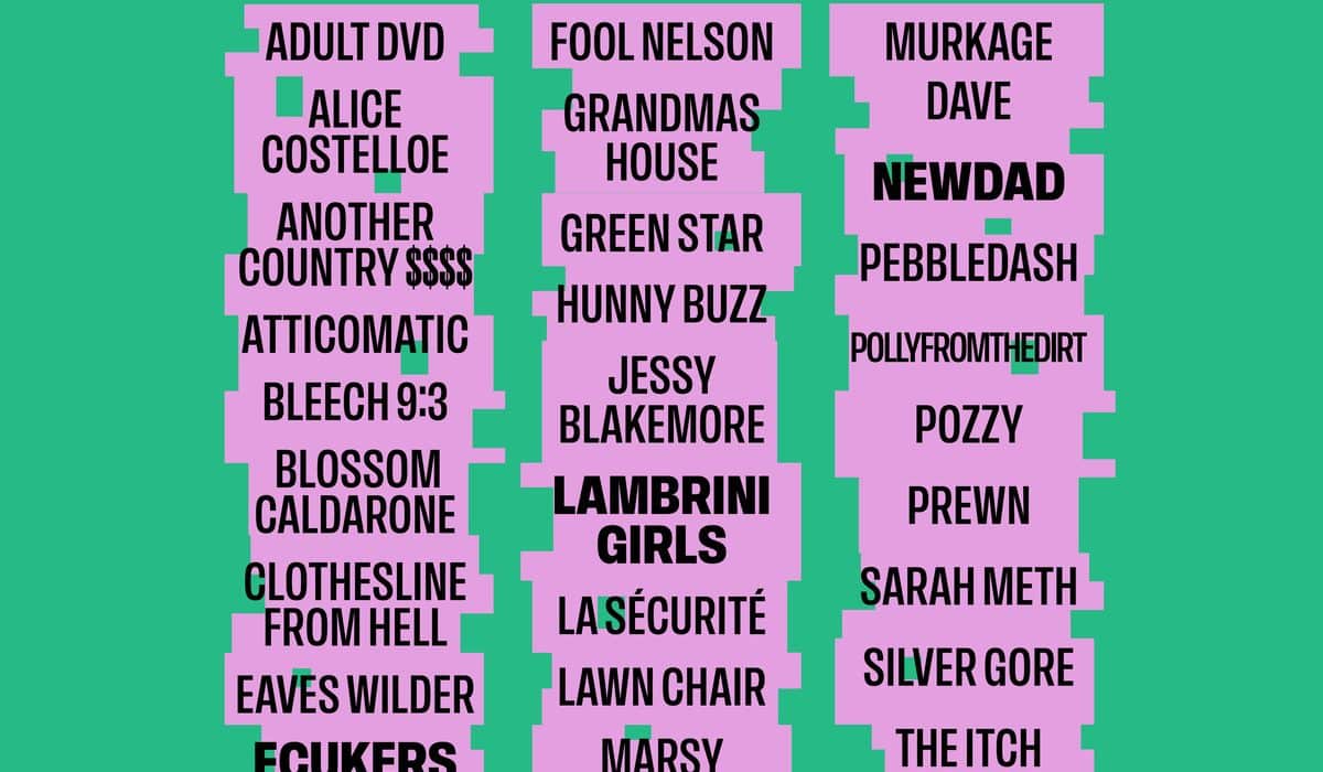 Dot To Dot Festival Unveils First 30 Acts for 2026, Led by Lambrini Girls, Fcukers, and NewDad