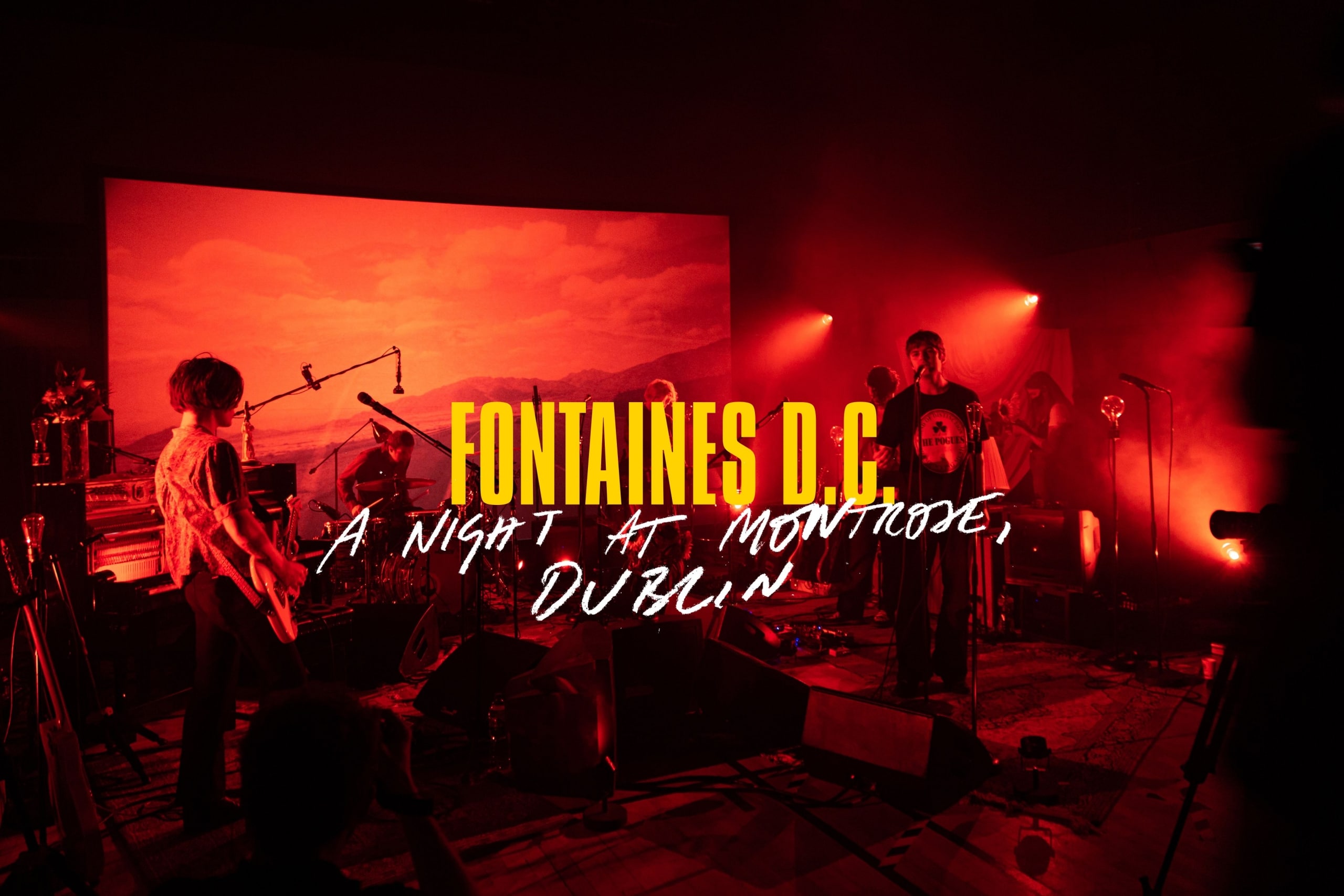 fontaines d.c. live at montrose dublin