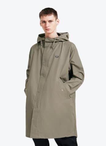 fred perry fishtail parka