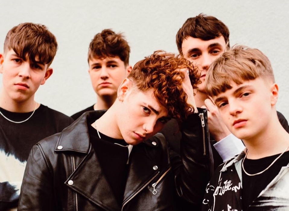 full colour band press shot