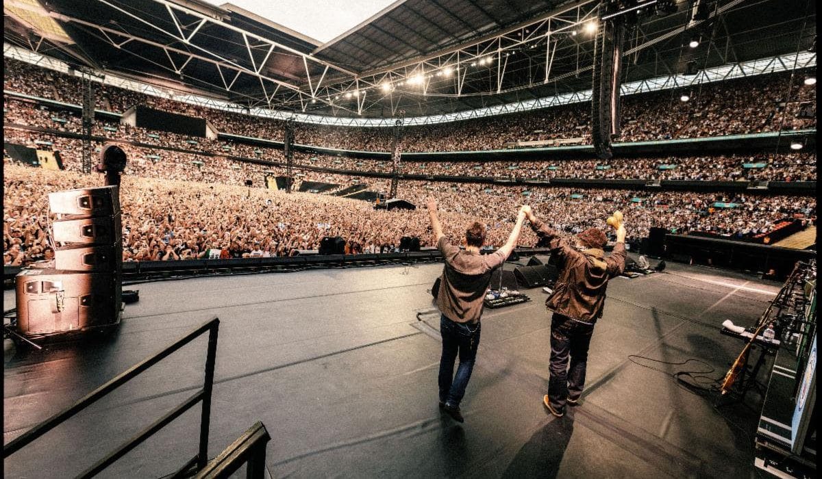 Oasis Reunite with War Child for Landmark Release of Wembley Live Recording