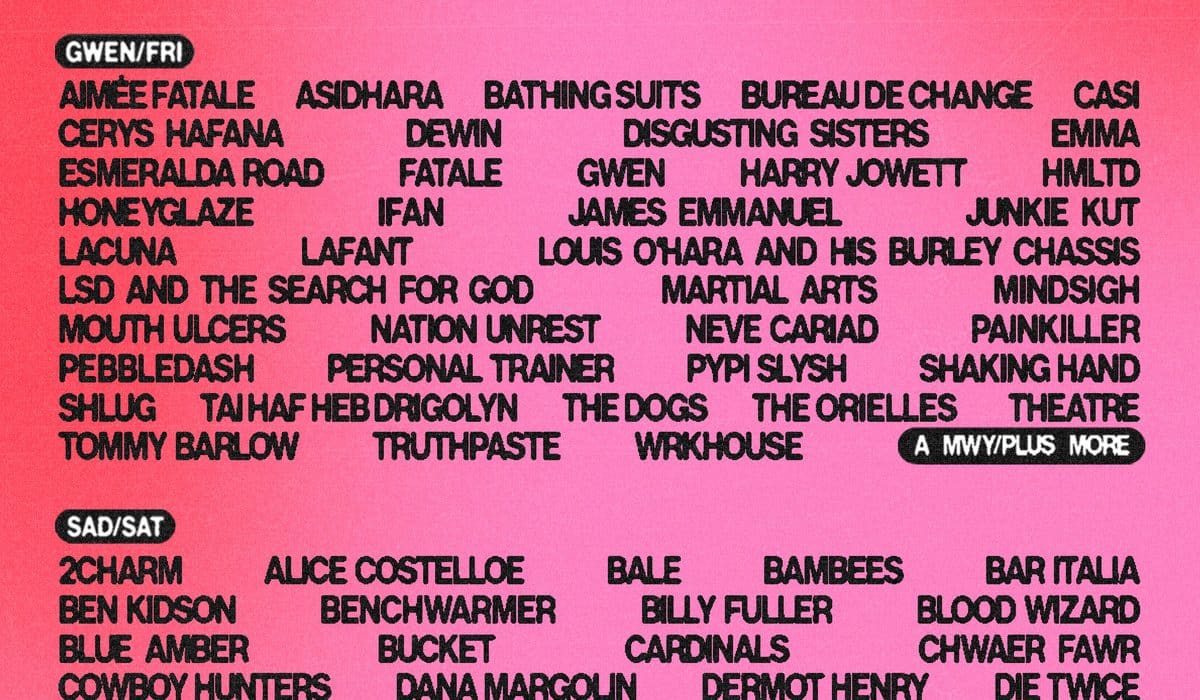 Sŵn Announce Second Wave Of Acts Including Westside Cowboy, Truthpaste and more